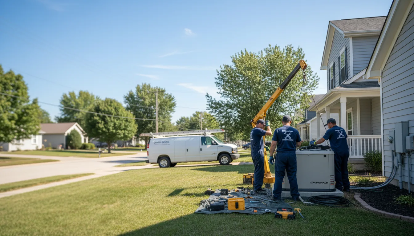 Generator Installation in East Bernard, TX near me